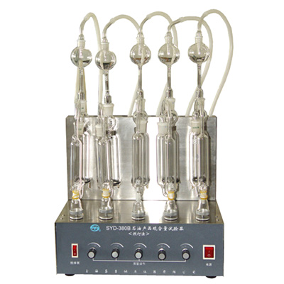 上海昌吉SYD-380B型石油產(chǎn)品硫含量試驗(yàn)器（燃燈法）