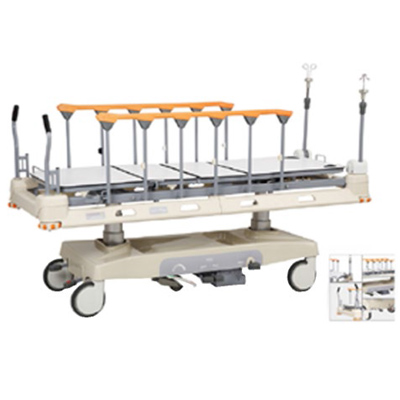 上海躍進(jìn)LS-EA7C醫(yī)用搶救床對接車平車轉(zhuǎn)運(yùn)交接手術(shù)擔(dān)架車